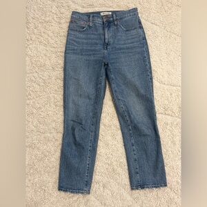 Madewell Classic Straight fit jeans